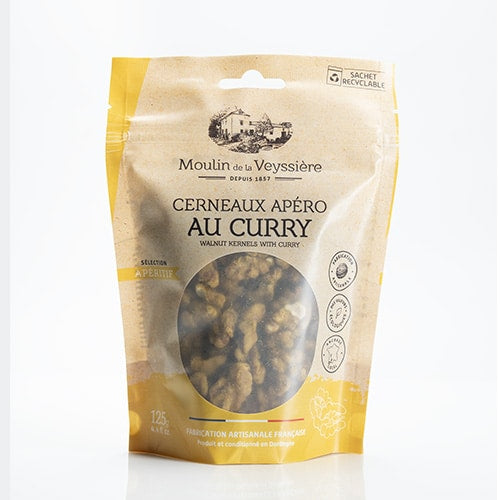 Cerneaux de noix au curry - 125 g