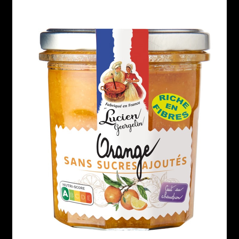 Confiture Orange (sans sucre ajouté)