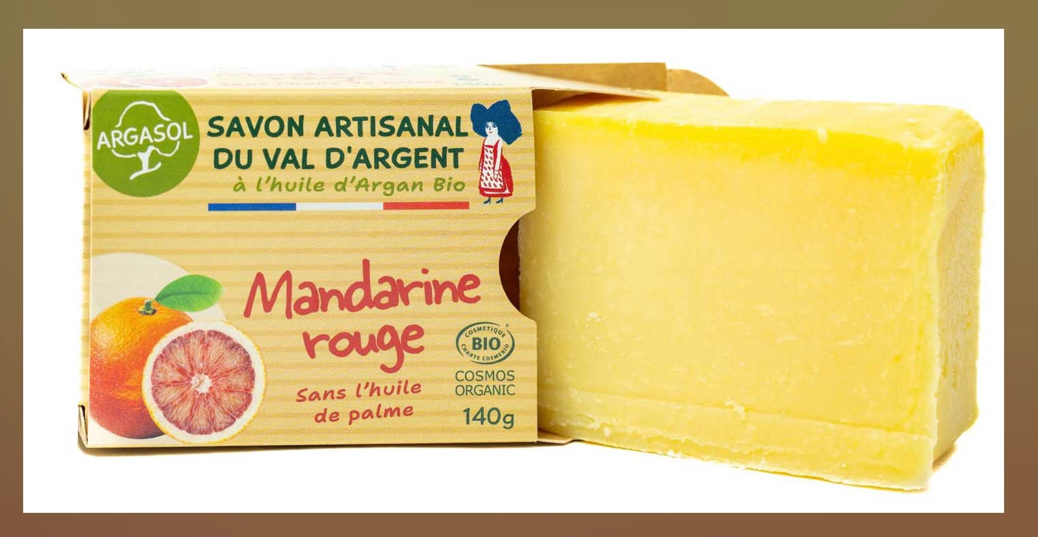 Savon Bio à la Mandarine rouge
