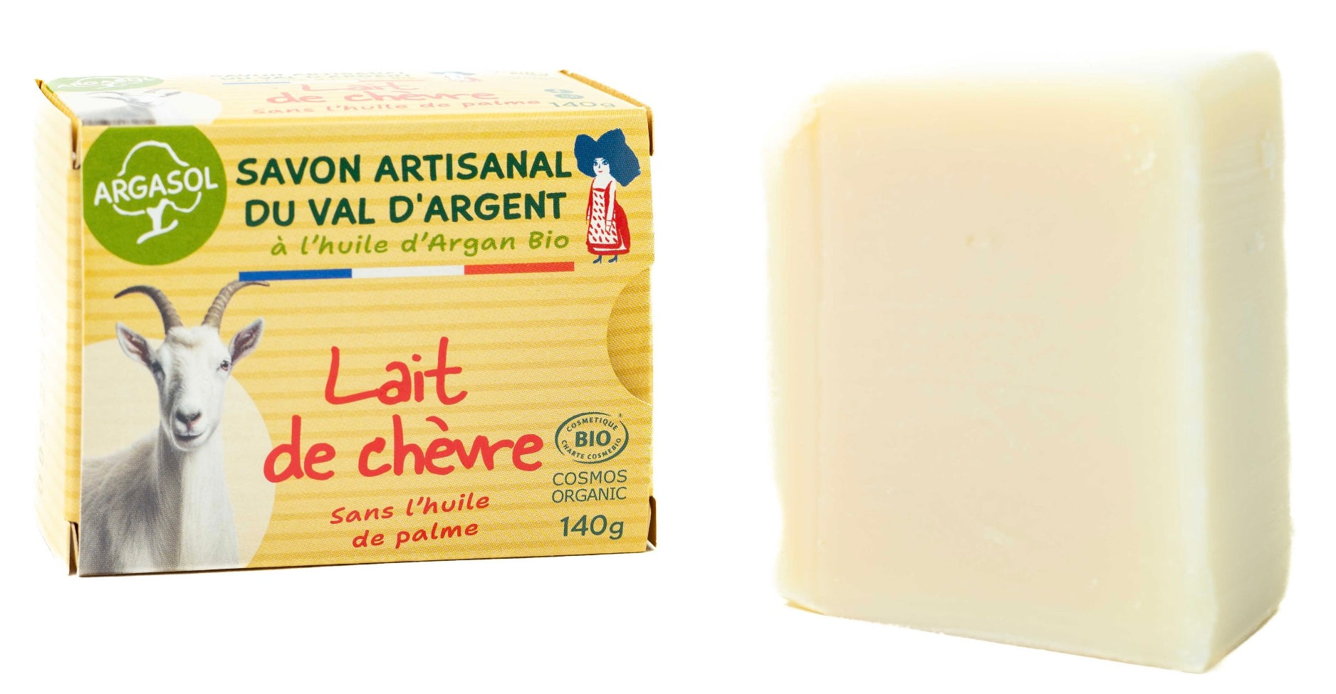 Savon Bio au lait de chèvre