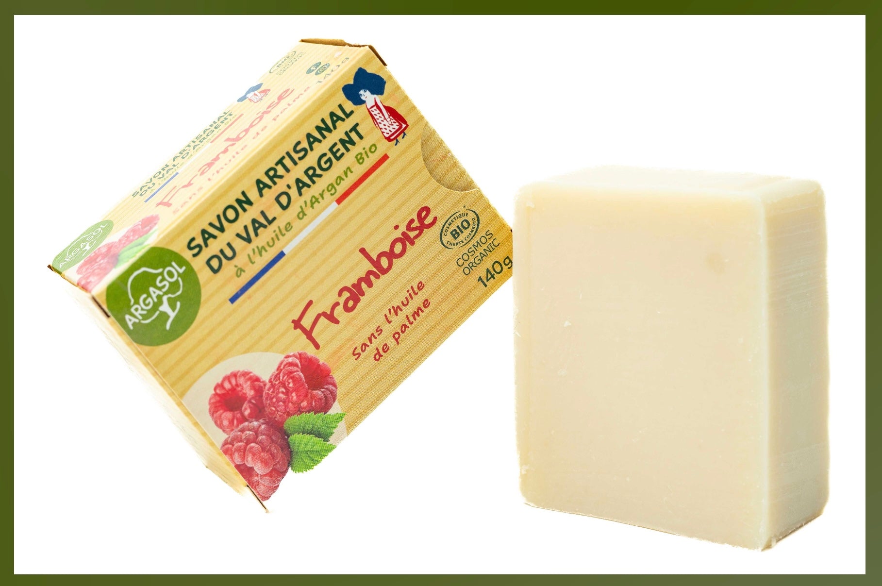 Savon Bio à la Framboise