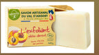 Savon Bio exfoliant pêche-abricot