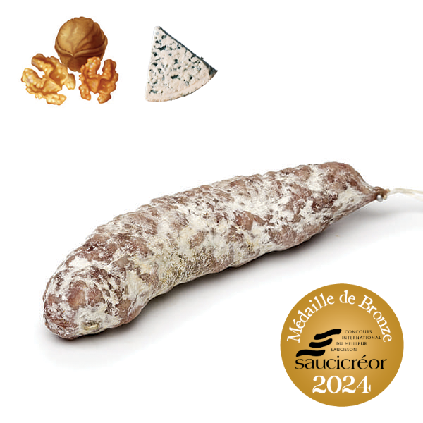 Saucisson au Roquefort & Noix