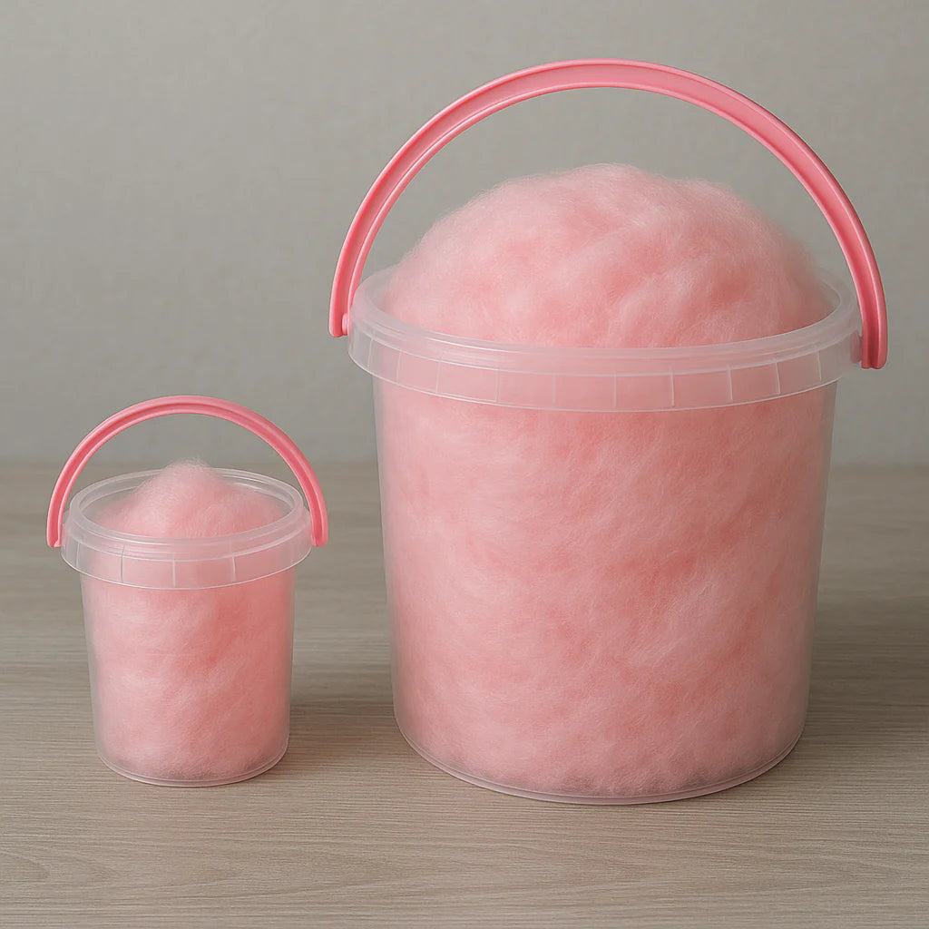 Barbe à Papa Framboise bleue acidulée