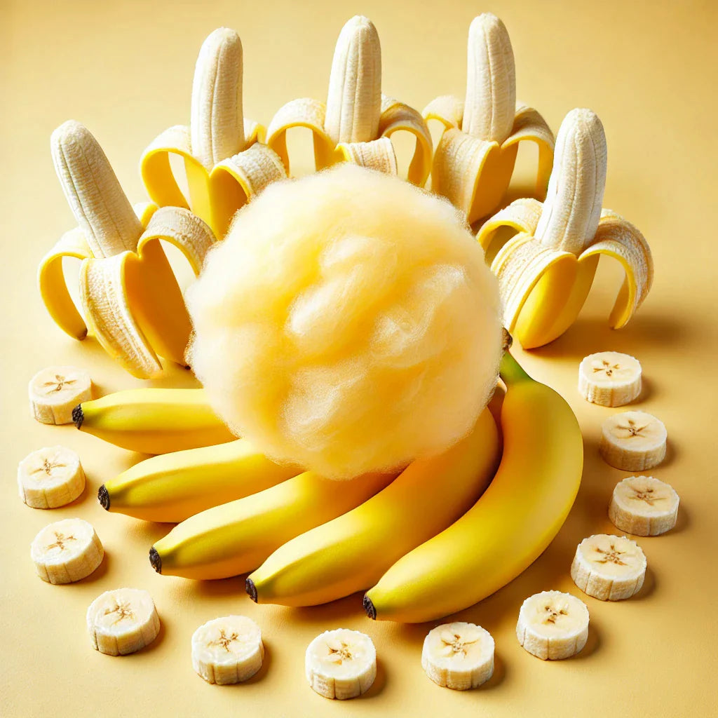 Barbe à Papa Banane