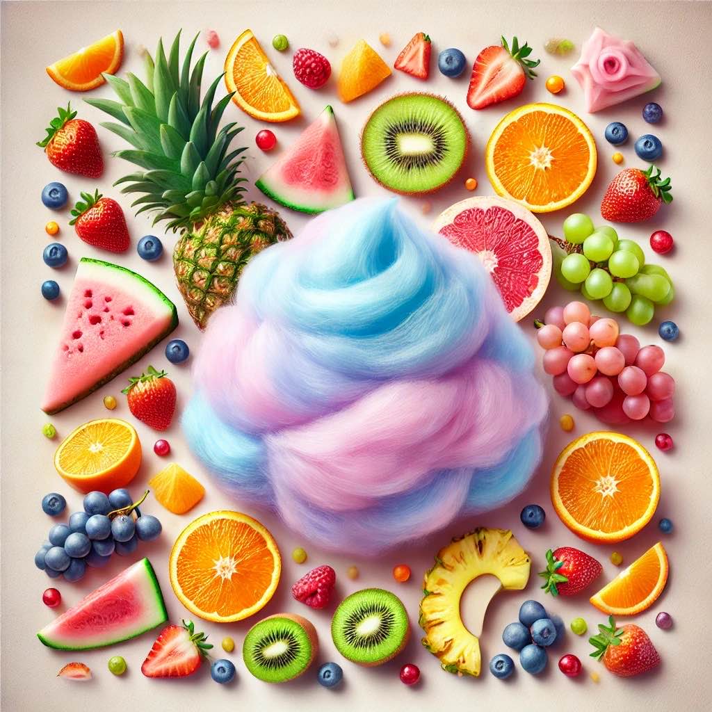 Barbe à Papa Melon